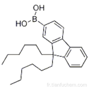Acide 9,9-dihexyl-9H-fluorèn-2-boronique CAS 371193-08-7